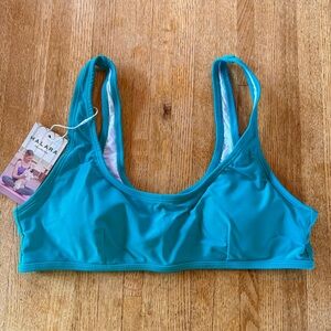 Halara Lake Blue Women's Bikini Top